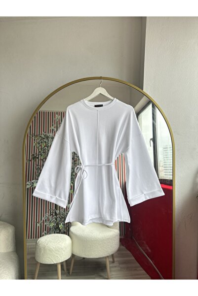 Parla Tesettür Oversize Belted Tunic