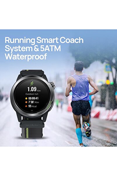 Mibro GS Active2 - Sports Watch GPS Lightweight, Running Training Plan Training Recommendations Mara