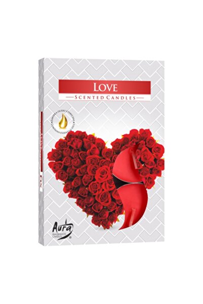 OEM Set 6 Tealight Candles for Romantic Love Attraction