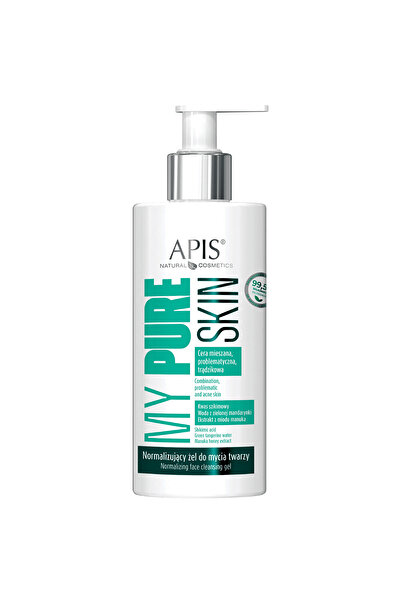 APIS - Gel de curățare facială normalizant MY PURE SKIN, 300 ml