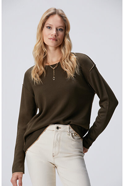 Network Haki Bej Double Face Kazak