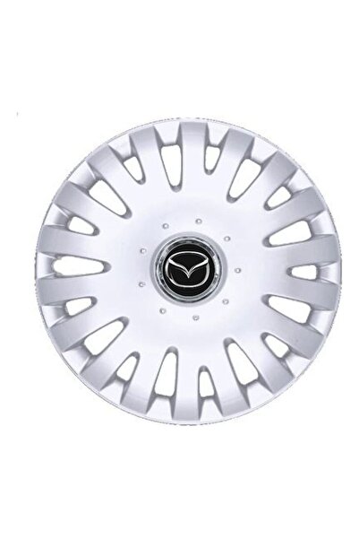 OEM Set de 4 capace pentru roți 14 inch (R14), compatibile cu Mazda, model 211