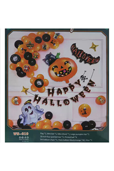 doneel Halloween Balloon Kit Happy Halloween Balloon Party Decoration Kit