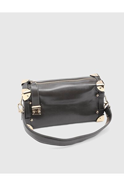İLVİ Maron Gray Women's Shoulder Bag