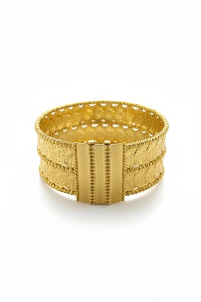 Çgk Çiğdem Gürel Kuyumculuk Para Hasır Kelepçe Bilezik