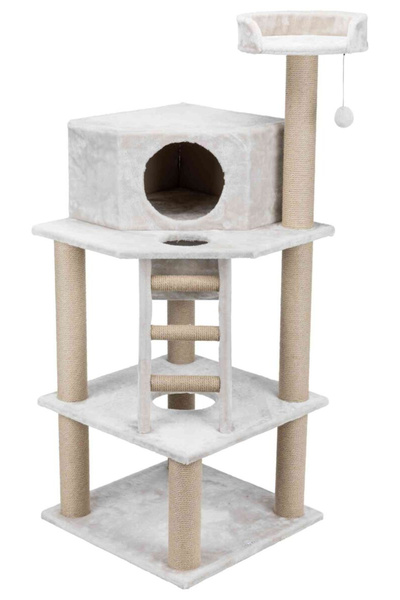 Trixie Cat Tree Marlena Set, 60x60x151 cm, Light Grey, 44810