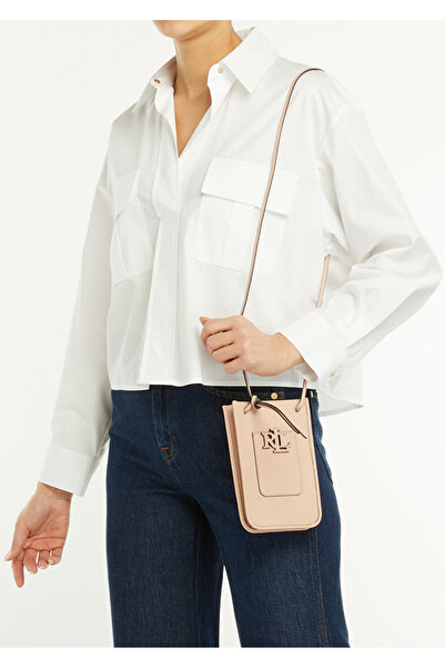 Ralph Lauren Pudra Kadın Deri Çanta