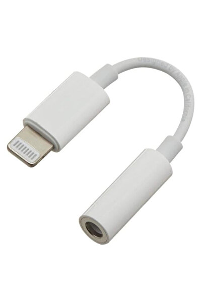 POWERWAY AC03 Lightning TO 3.5Mm Stereo AUX Kulaklık Jack Çevirici Kablo (90mm)