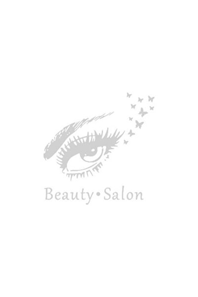 Orafol Decorative Wall, Window, and Auto Sticker, Beauty Salon, 19x19 cm, White