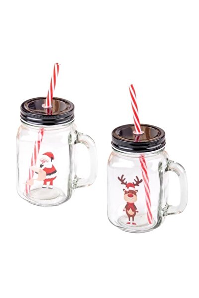 Perfect Home Christmas Mug with Straw