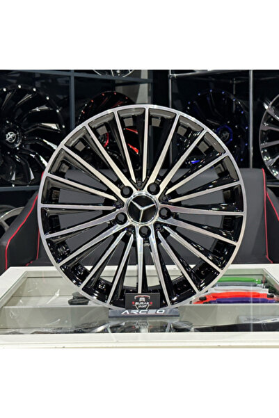 AGT 18 İNÇ 5X112 MERCEDES ÖN/ARKA C VE E SERİSİ BLACK DİAMOND JANT MODELİ (4ADET)
