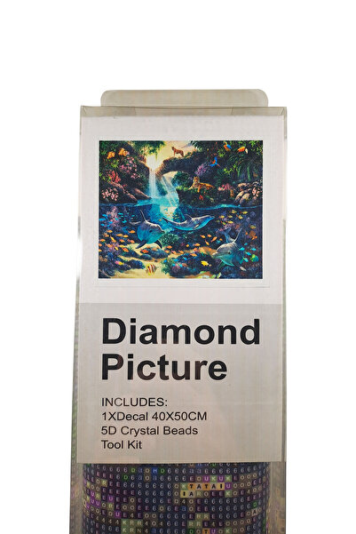 histone 5D Elmas Taş İşleme Kiti 40x50 cm Ormanın Derinliği Desen