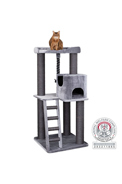 Trixie Playset, Sergio XXL, 78x78 cm/ h: 176 cm, Grey, 44661