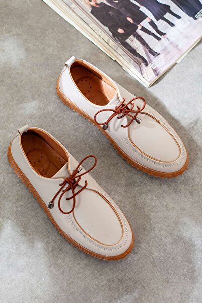 DERİMİSS Women's Genuine Leather Orthopedic Shoes, Women's Casual Shoes