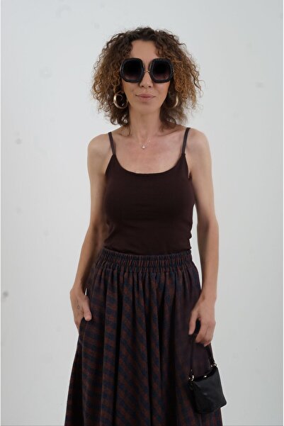 Zelish My Sister Αθλητής με αγκράφα ρύθμισης καφέ