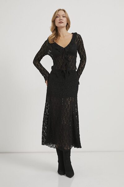 Arma Life Armalife 1638 Fluffy Lace Women's Blouse