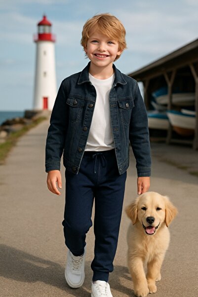 Cloise Navy Blue Comfort Plus |   Fleece-Lined Thick Winter Sweatpants Girls ...