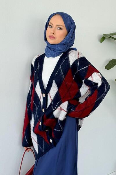 Şulemoda Giyim Everest Cardigan Burgundy