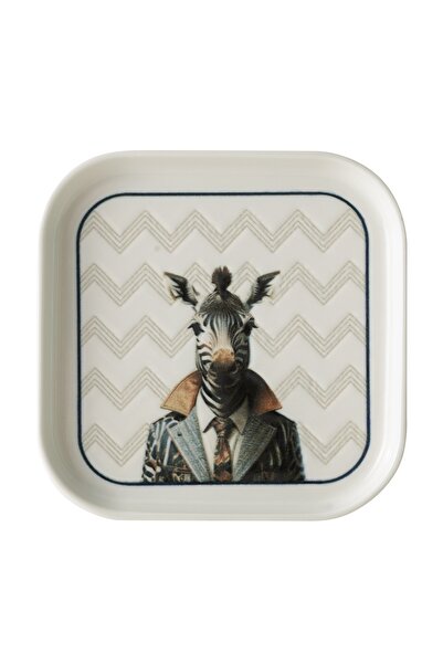 Mudo Home ICONIC KARE TABAK 17CM-ZEBRA