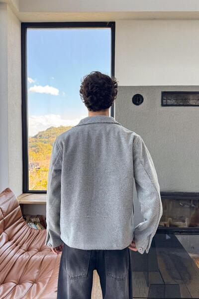 Flaw Wear Striped Crop Jacket