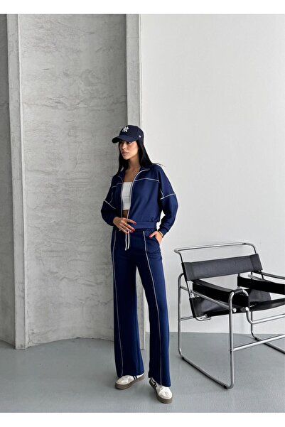 b buhari bykoc cu vipușcă Set de trening din material textil cu fermoar, mode...