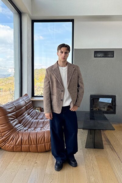 Flaw Wear Front Pocket Detail Buttoned Winter Jacket