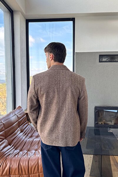 Flaw Wear Front Pocket Detail Buttoned Winter Jacket