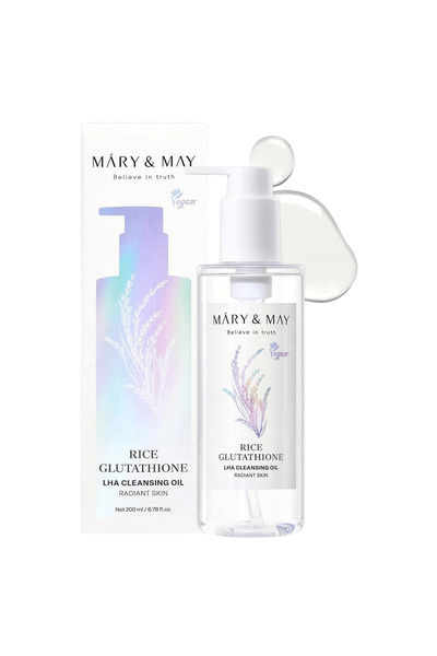 Mary & May Ulei de curățare cu glutation de orez LHA Mary&May 200 ml - Demachiant