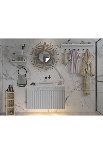 nettrends.net the new trend of shopping 8 Kancalı Askılı Banyo Raf Seti (Bany...