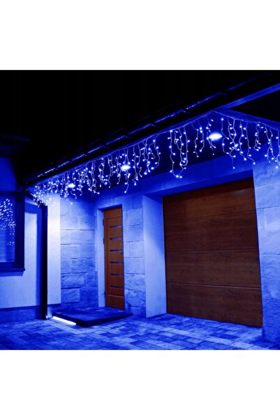 SERSIMO Ghirlandă luminoasă tip perdea cu 500 LED-uri, 20m, pentru interior/e...