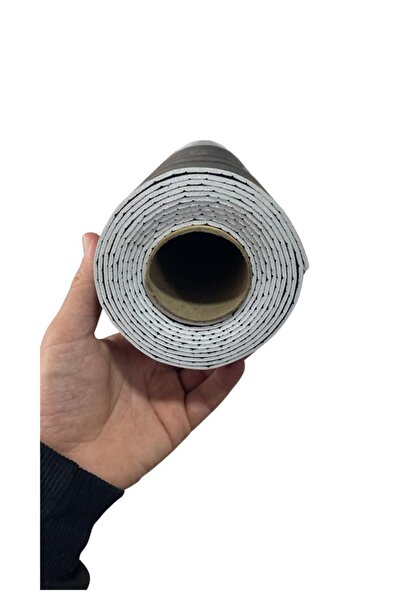 Renkli Duvarlar Self Adhesive Charcoal Gray Paneling Effect Patterned 60Cmx280Cm 1 Piece Wall Panel Paper Gs8002