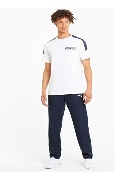 Puma Active Woven Erkek Günlük Stil Eşofman Altı 58673206 - Lacivert - ST02870-Lacivert-L
