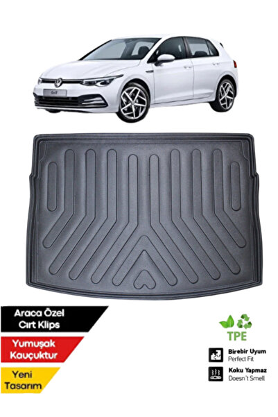 Rizline Volkswagen Golf 8 Golf 8.5 Bagaj Havuzu 2021 2025 Arası 3D Ultra Esnek