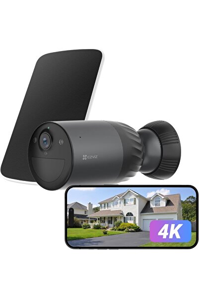 EZVIZ BC1C 4K Wireless Outdoor Camera with Solar Panel
