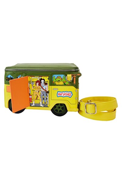 Loungefly Ghiozdan Țestoasele Ninja de la Crossbody, figurină pentru petrecer...