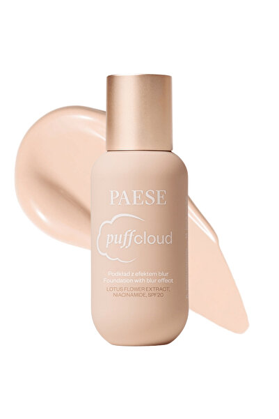 PAESE COSMETICS PAESE PUFF CLOUD FOUNDATION WITH BLUR EFFECT 01 LIGHT BEIGE 37ml