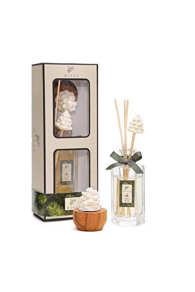 Missi Yılbaşı Altıgen Amber Wood Hediye Seti