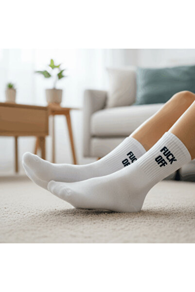 F.ck Off Written Tennis Sports Socks