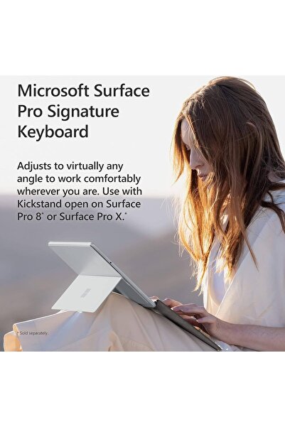 Fipka Microsoft Surface Pro Signature Keyboard, Typing & Writing In One Without The Bulk, Close To Protect