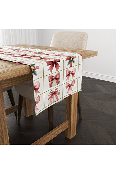 Evmila Christmas Patterned Runner Model