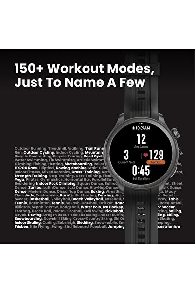 Amazfit Balance Smart Watch, AI Fitness Coach, Sleep & Health Tracker with Body Composition, GPS, Al