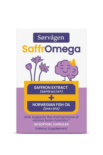 Sorvagen SaffrOmega ( Safran ve Omega3) -30 Yumuşak Kapsül
