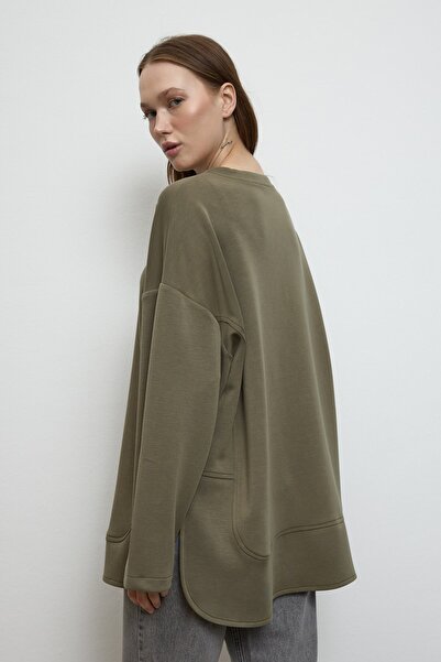QANU Asu Khaki Sweatshirt