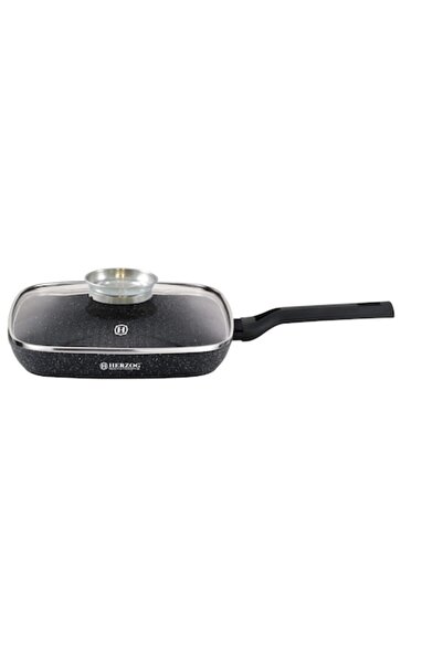 Herzog Marble Grill Pan with Lid, 28 cm HR 2613