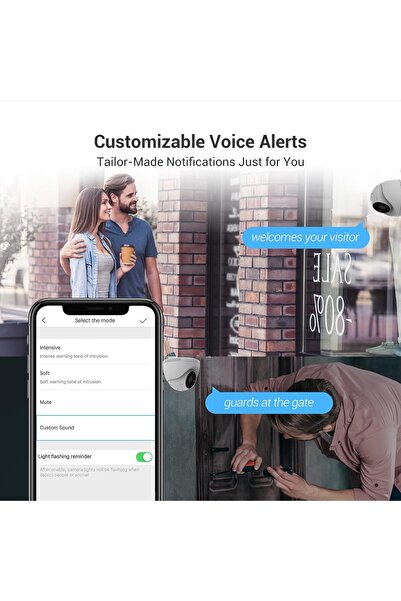 EZVIZ by Hikvision | 2K WiFi Smart Home Outdoor Dome Camera | Human/Vehicle Detection|Active Defense