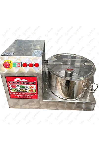 BesaEndüstriyel Besa Süper Mikser Et Çekme ve Çiğ Köfte Zırh Makinesi