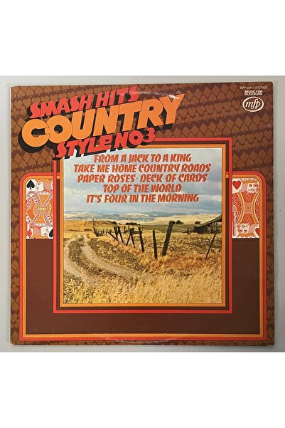 - Smash Hits Country Style No.3 (Orijinal 1974 Dönem Amerika Baskı )