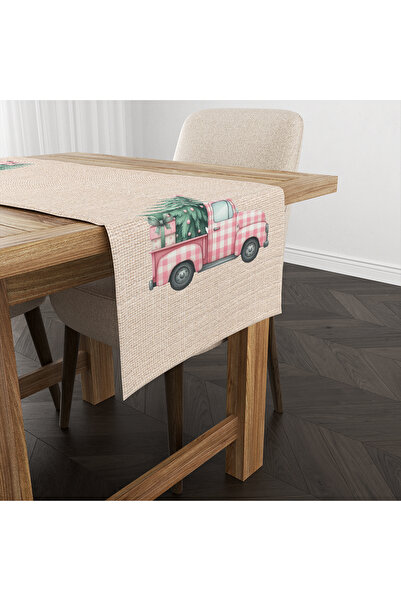 Evmila Christmas Patterned Runner Model