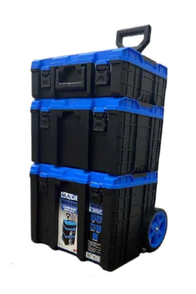 MADE TKSML Organizerli 3’lü Tekerlekli Takım Çantası