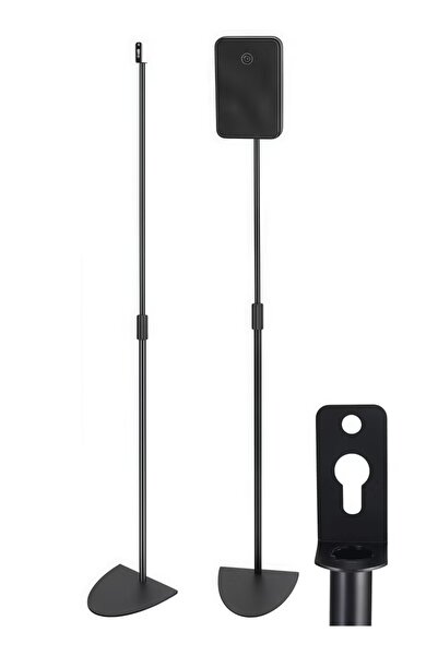 FlashHawk زوج من حوامل مكبرات الصوت المحيطية العالمية - ارتفاع قابل للتعديل ي...